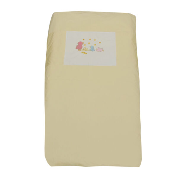 Παπλωματοθήκη Motherbaby Παπί Κίτρινο