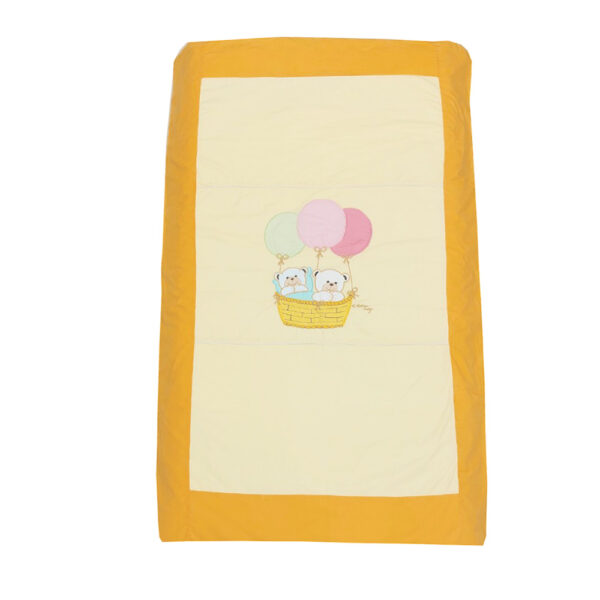 Παπλωματοθήκη Motherbaby Μπαλόνι Πορτοκαλί