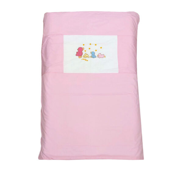 Παπλωματοθήκη Motherbaby Παπί Ροζ