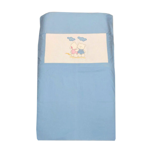 Παπλωματοθήκη Motherbaby Δίδυμο Μπλε