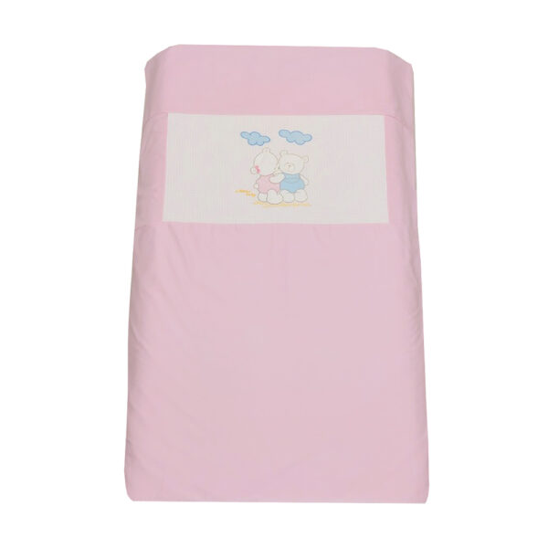 Παπλωματοθήκη Motherbaby Δίδυμο Ροζ