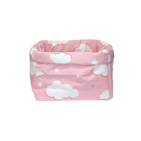 Καλαθάκι για Καλλυντικά Σύννεφο Ροζ