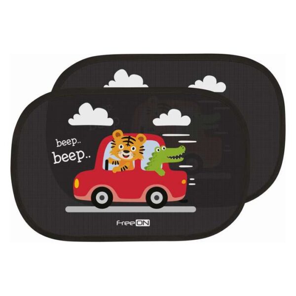 FreeOn Ηλιοπροστασία Αυτοκινήτου Lion 2τεμ.