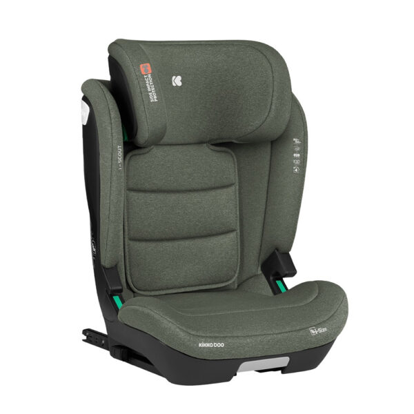 Κάθισμα Αυτοκινήτου Kikkaboo i-Scout i-Size Army Green 100-150cm