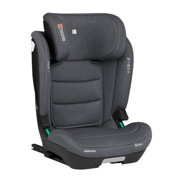 Κάθισμα Αυτοκινήτου Kikkaboo i-Scout i-Size Dark Grey 100-150cm
