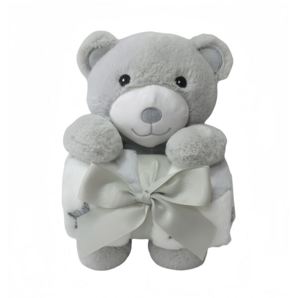 FreeOn Κουβέρτα Fleece με Παιχνίδι 75/90εκ. Αρκουδάκι