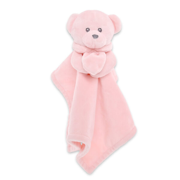 Lorelli Πανάκι Παρηγοριάς Bear Pink Natural 0m+