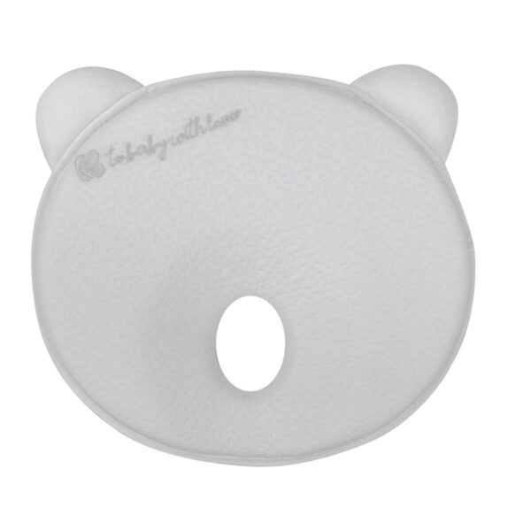 Kikkaboo Εργονομικό Μαξιλάρι Memory Foam Bear Airknit Grey