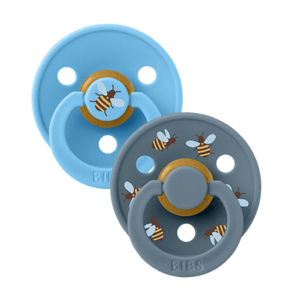 Bibs Πιπίλες Studio Colour Bubblebee / Breeze Mix Σετ 2 Τεμ. Νο 2 6m+