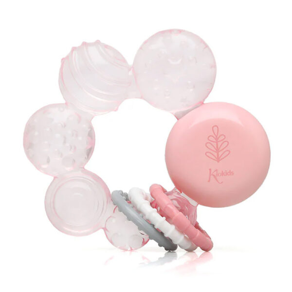 Kiokids Μασητικός Κρίκος Νερού Ροζ 4m+