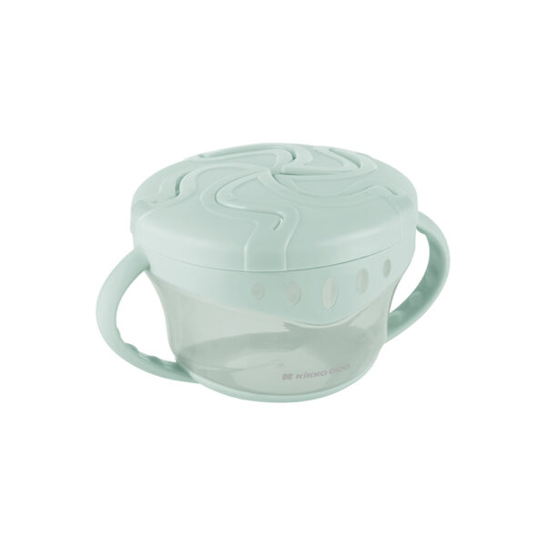 Kikkaboo Snack Bowl Snack Me Up Mint 380ml 6m+