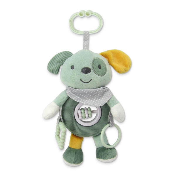 Κρεμαστό Παιχνίδι Lorelli Activity Toy Dog Green Natural 0m+