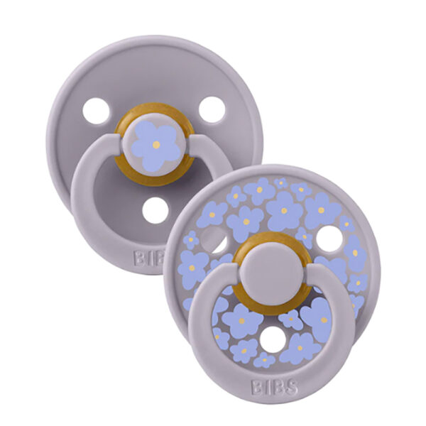 Bibs Πιπίλες Studio Colour Jasmine Fossil Grey Mix Σετ 2 Τεμ. Νο 2 6m+