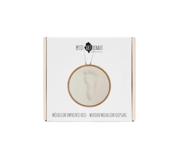 Petit Artichaut Διακοσμητικό Αποτύπωμα Wooden Medallion Keepsake