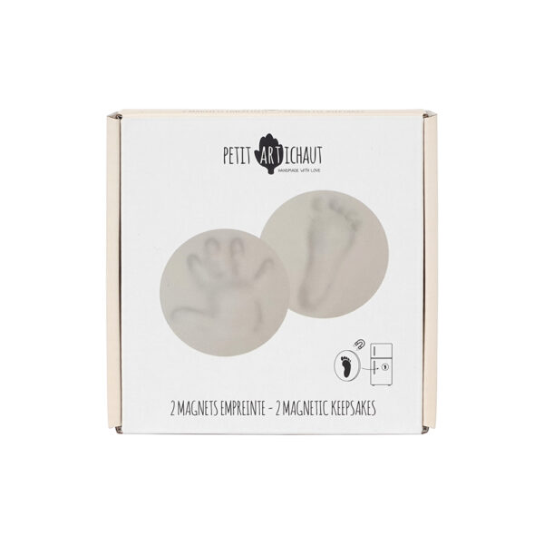 Petit Artichaut Διακοσμητικό Αποτύπωμα 2 Magnetic Keepsakes – Μαγνητάκια Πατουσάκια