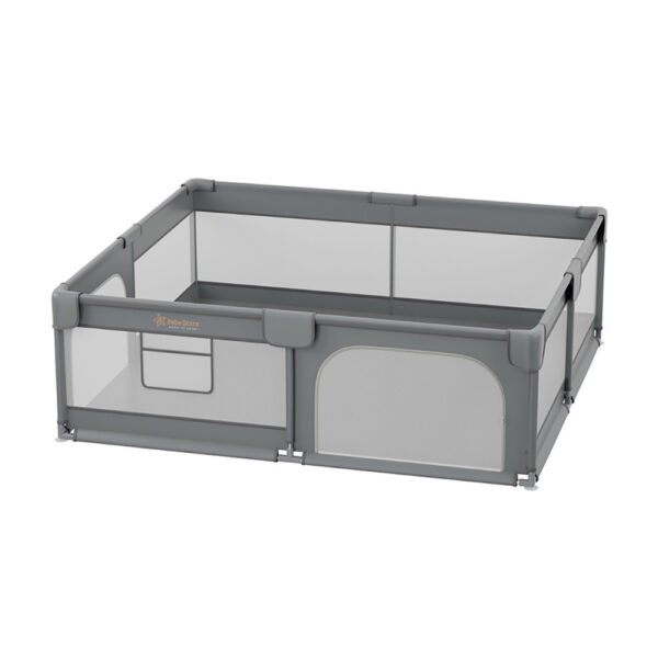 Bebe Stars Ορθογώνιο Πάρκο Playzen Grey 200x180 εκ. 3m+
