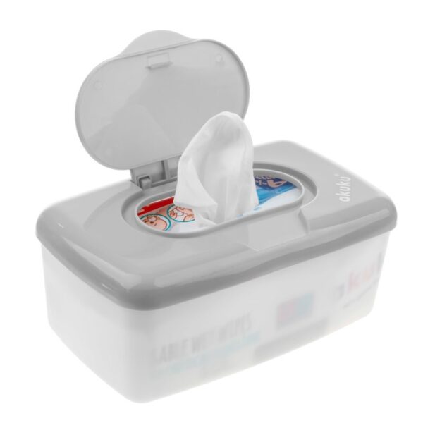 Akuku Θήκη για Μωρομάντηλα Γκρι / Λευκό