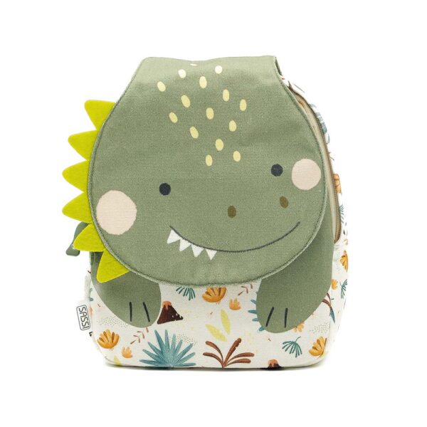 Sassi Παιδικό Backpack Mini A5 Cracky The Dinosaur