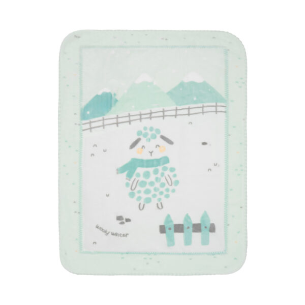 Kikkaboo Κουβέρτα Βελουτέ Sleepy Sheep 110/140εκ