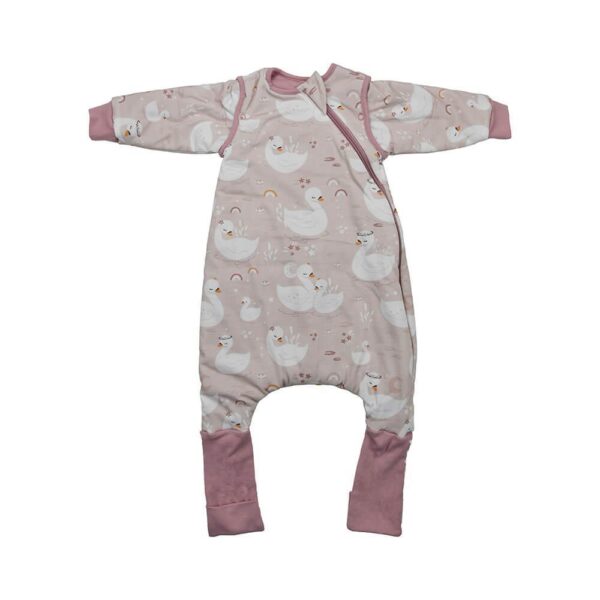 Bebe Stars Υπνόσακος Βρεφικός με Πόδια και Αποσπώμενα Χέρια Winter Swan 2.5tog