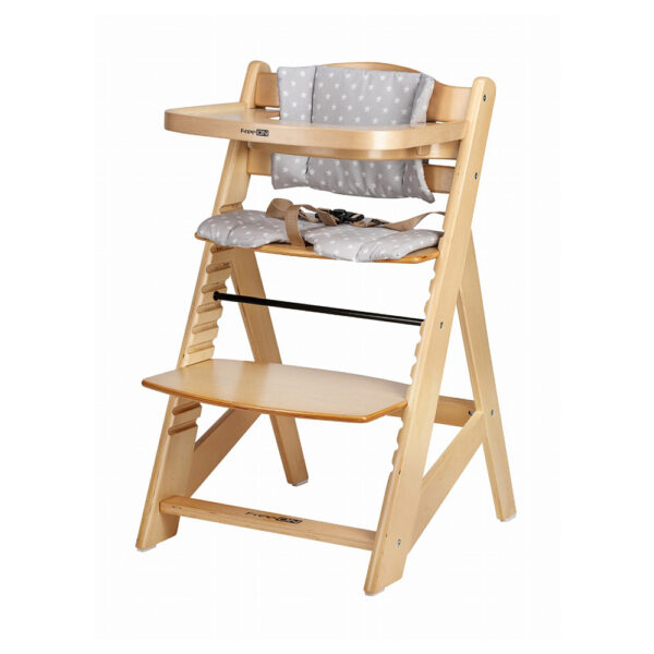 FreeOn Ξύλινη Καρέκλα Φαγητού Toby Plus με Δίσκο