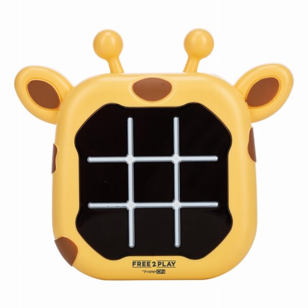 Free2Play Παιχνίδι Τρίλιζα Tic Tac Toe 2 σε 1 Giraffe 36m+