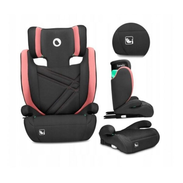 Lionelo Κάθισμα Αυτοκινήτου Hugo i-Size 100-150 cm Baby Pink