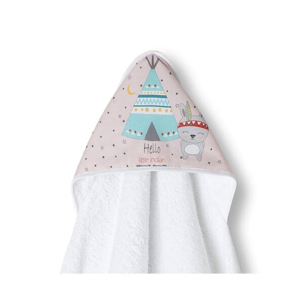 Interbaby Σετ Μπέρτα και Σαλιάρα Giraffe Gray