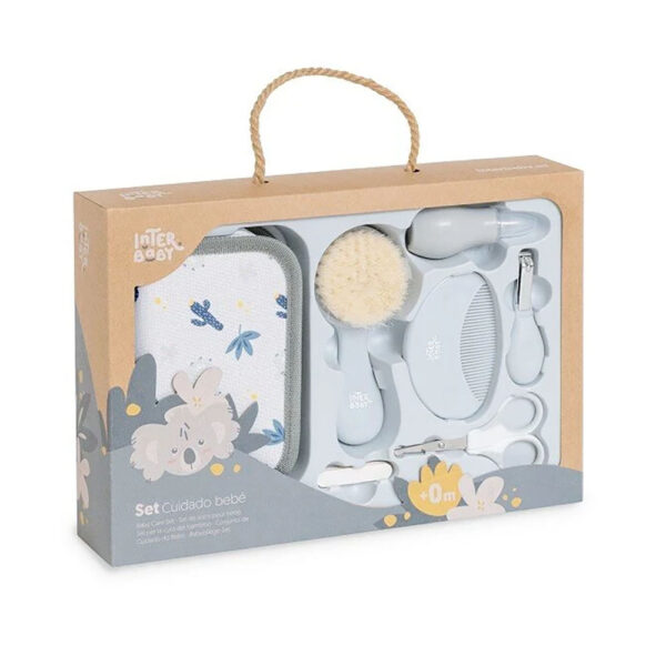 Interbaby Νεσεσέρ Σετ Περιποίησης Μωρού Grey Koala