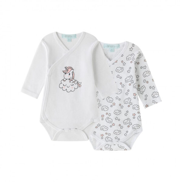 Ζιπουνάκια Βαμβακερά Amomi Unicorn Σετ 2 τεμ. (ΜΜ)