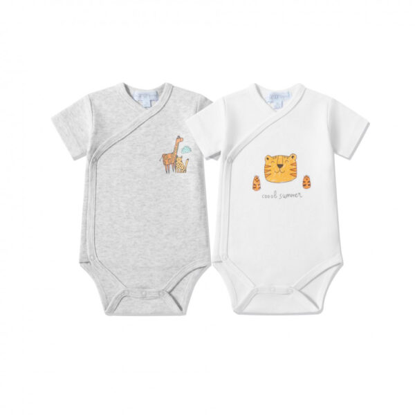 Ζιπουνάκια Βαμβακερά Amomi Cool Summer Σετ 2 τεμ. (ΚΜ)