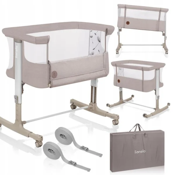 Lionelo Aurora Λίκνο Συγκοίμησης Beige Capuccino