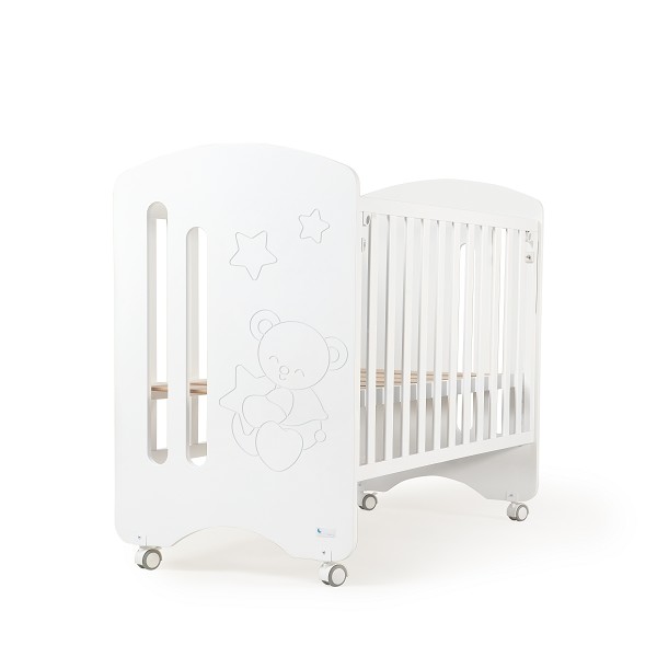 Ιnterbaby Lovely Βρεφική Κούνια 60x120 White