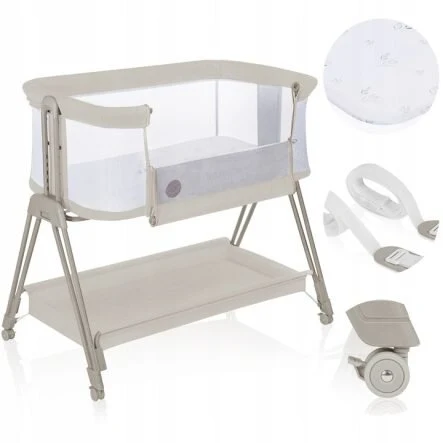 Lionelo Luna Λίκνο Συγκοίμησης Beige Sand