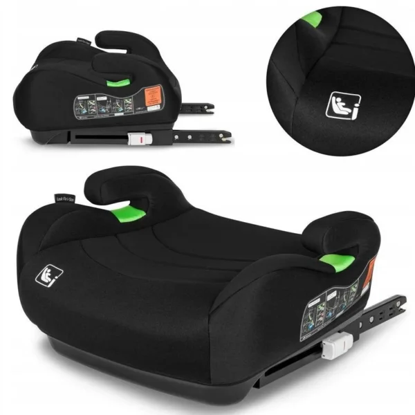 Lionelo Luuk Fix i-Size κάθισμα αυτοκινήτου isofix 22-36kg Black
