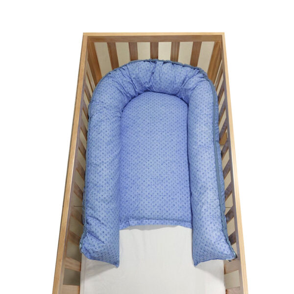 Φωλιά Μωρού Motherbaby Blue Flowers