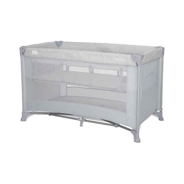 Παρκοκρέβατο Lorelli 2 Επιπέδων Torino Grey