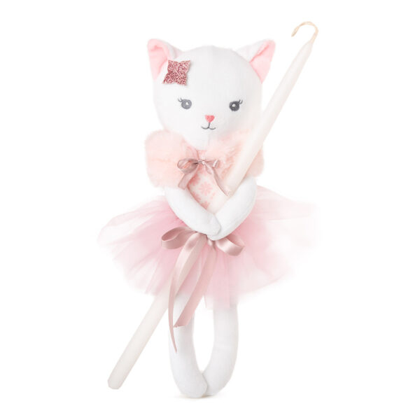 Amek Λαμπάδα με Lolly Kitty 32cm
