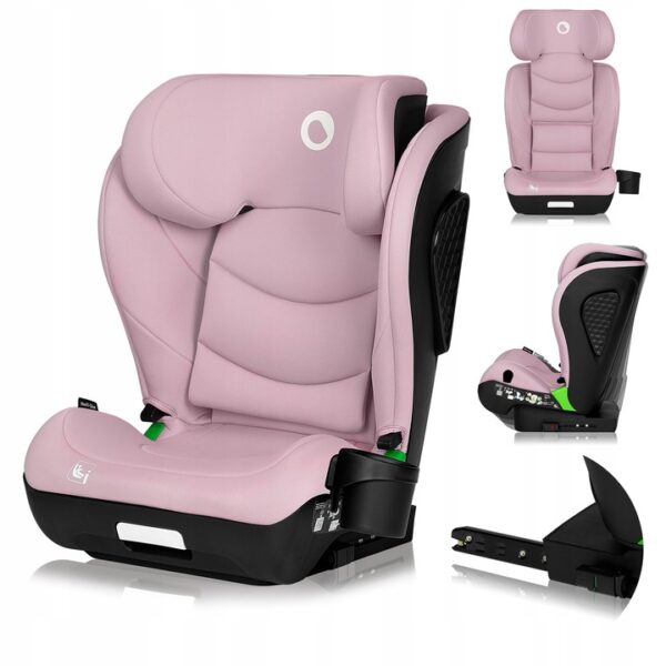 Lionelo Κάθισμα Αυτοκινήτου Neal i-Size isofix 100-150 cm Pink Lilac