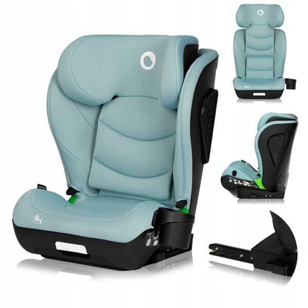 Lionelo Κάθισμα Αυτοκινήτου Neal i-Size isofix 100-150 cm Green Tirquoise