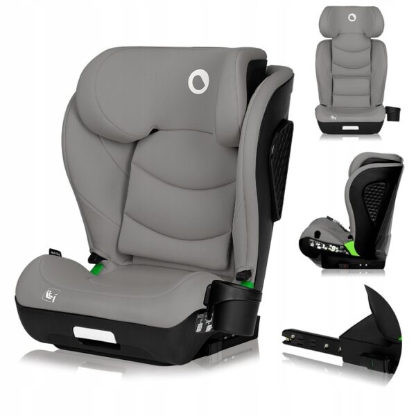 Lionelo Κάθισμα Αυτοκινήτου Neal i-Size isofix 100-150 cm Gray Concrete