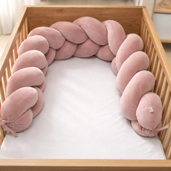 Catriss Πάντα Πλεξούδα Dusty Pink 2μ.