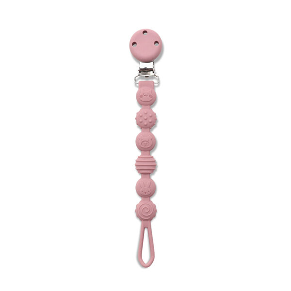 Lorelli Κλιπ Πιπιλας Σιλικονης Deep Pink 0m+