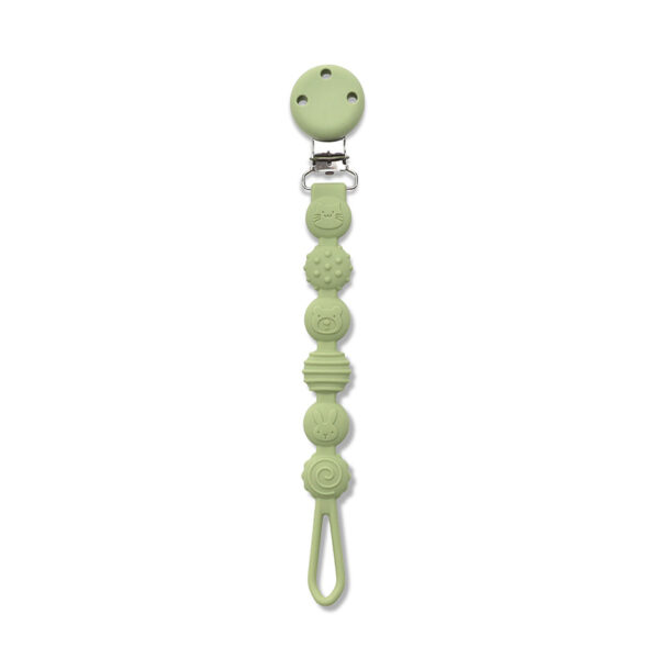 Lorelli Κλιπ Πιπιλας Σιλικονης Fresh Green 0m+