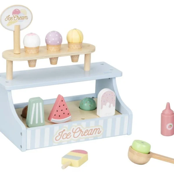 Eli Neli Montessori Ice Cream Shop Ξύλινo Παιδικό Μαγαζί Με Παγωτά 3ετών+