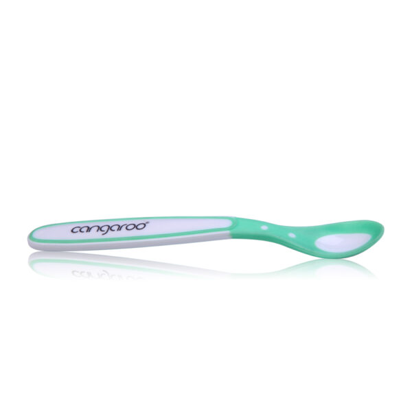 Cangaroo Βρεφικό Κουτάλι Thermospoon με Ένδειξη Θερμοκρασίας F1275 Green