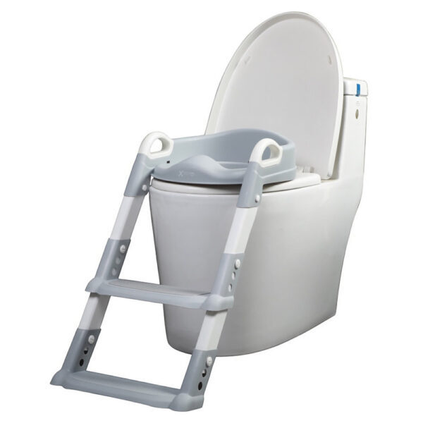 Xtreme Baby Κάθισμα Τουαλέτας με Σκάλα XT312 Grey