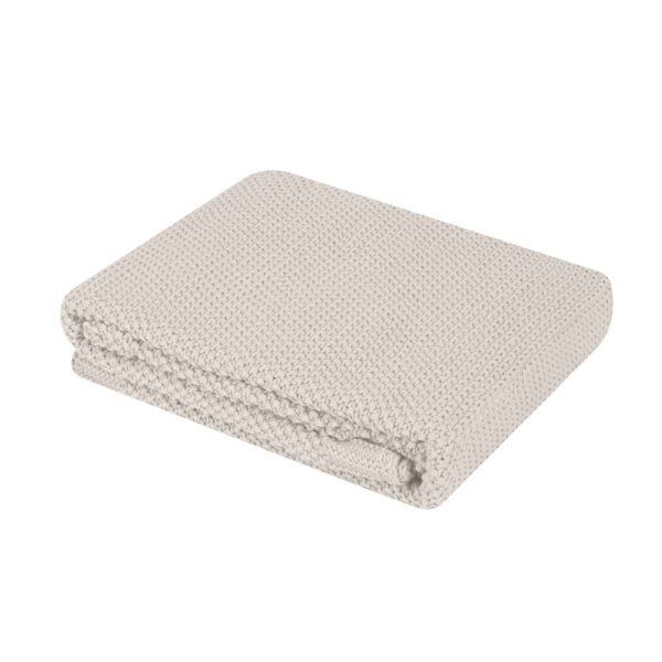 Κουβέρτα Πλεκτή Κουβέρτα Dream Big Beige 75/100εκ.