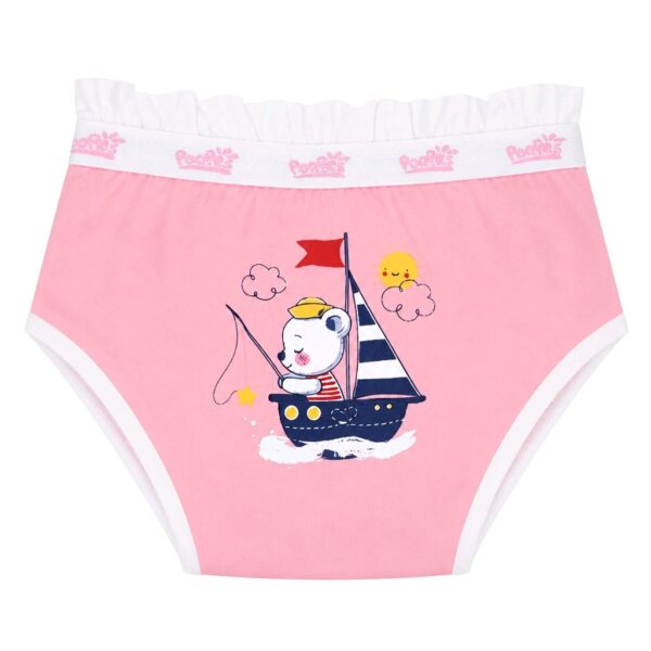 Poopes Εκπαιδευτικά Βρακάκια Fishing Pink 1 τεμ