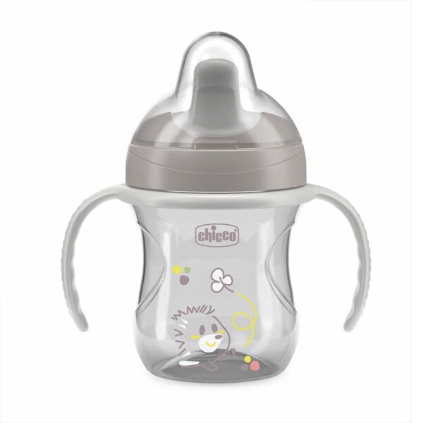Chicco Εκπαιδευτικό Κύπελλο Natural Γκρι 6m+
